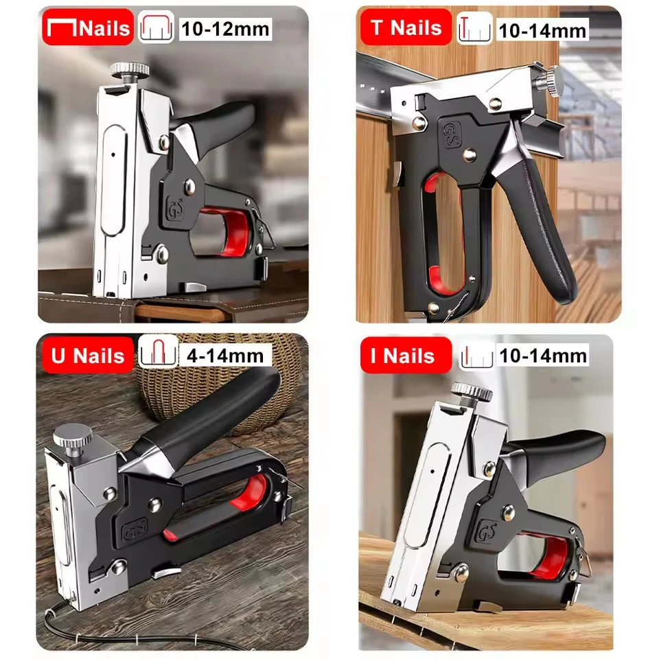 Woodworking Ebook - Pistolet do gwoździ 4 w 1,