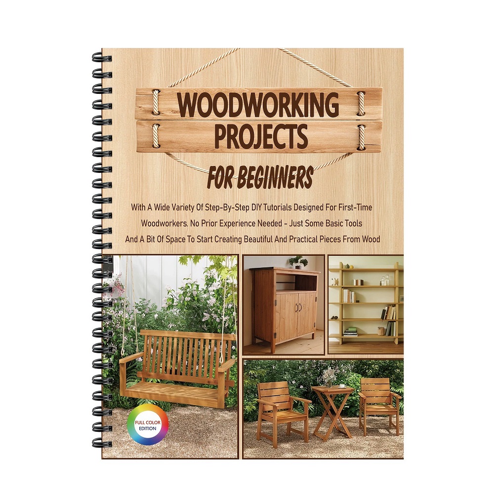 Woodworking Ebook - Książka z projektami stolarskimi dla początkujących: