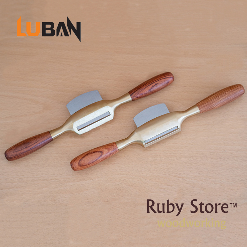 Spokeshave Flat - Zestaw 2 strugów łopatkowych Qiangsheng Luban