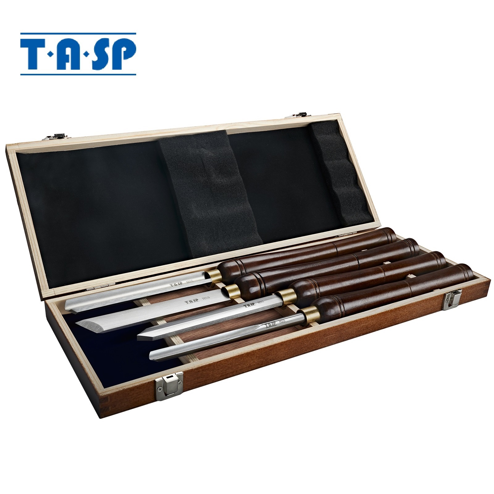 Skew Chisel Wood - Zestaw dłut do obróbki drewna TASP,