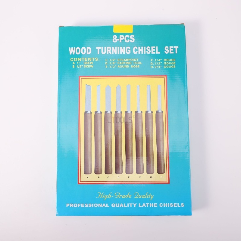 Skew Chisel Wood - Zestaw dłut do drewna, noże do