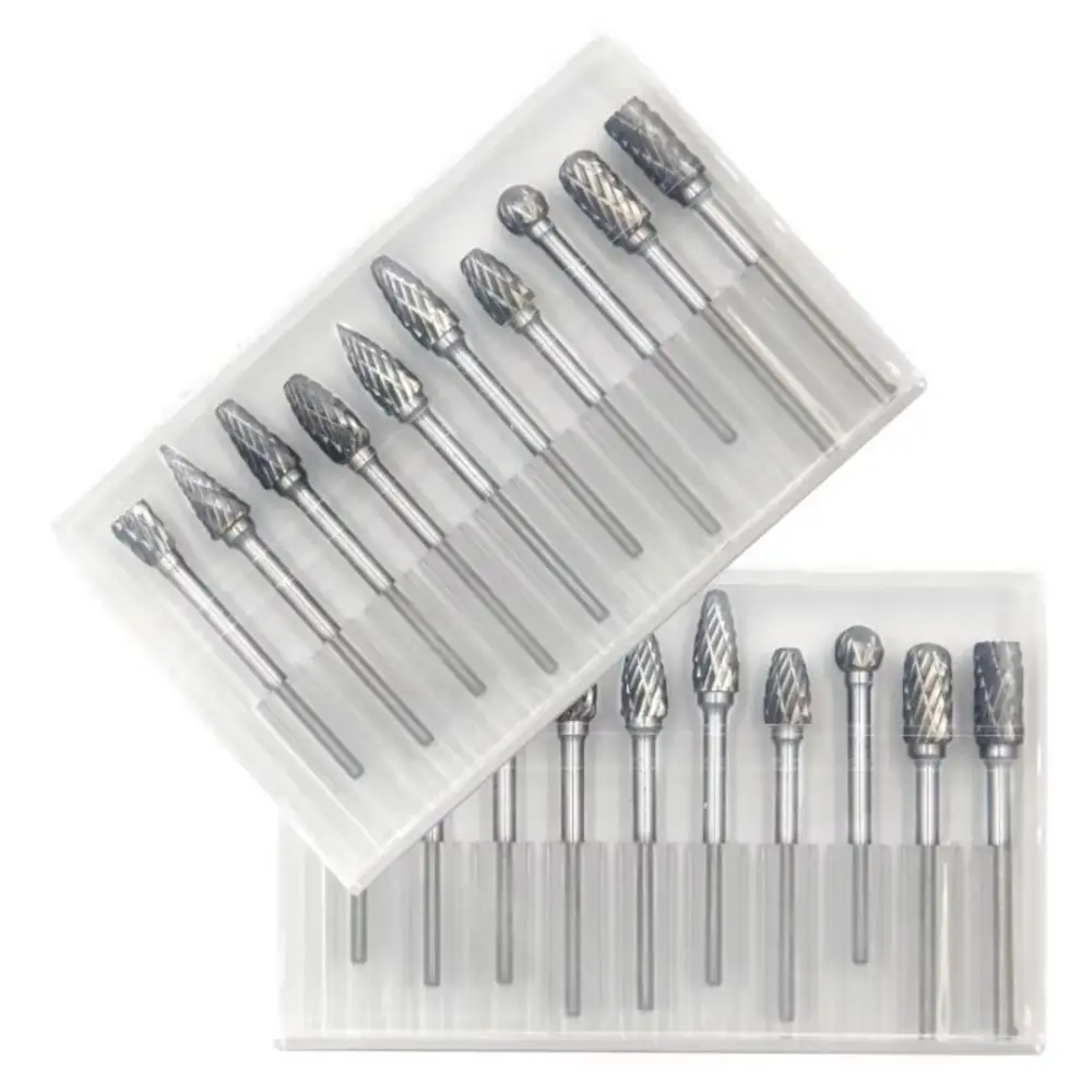 Wood Chisel Set - Zestaw 10 frezów rotacyjnych z węglika