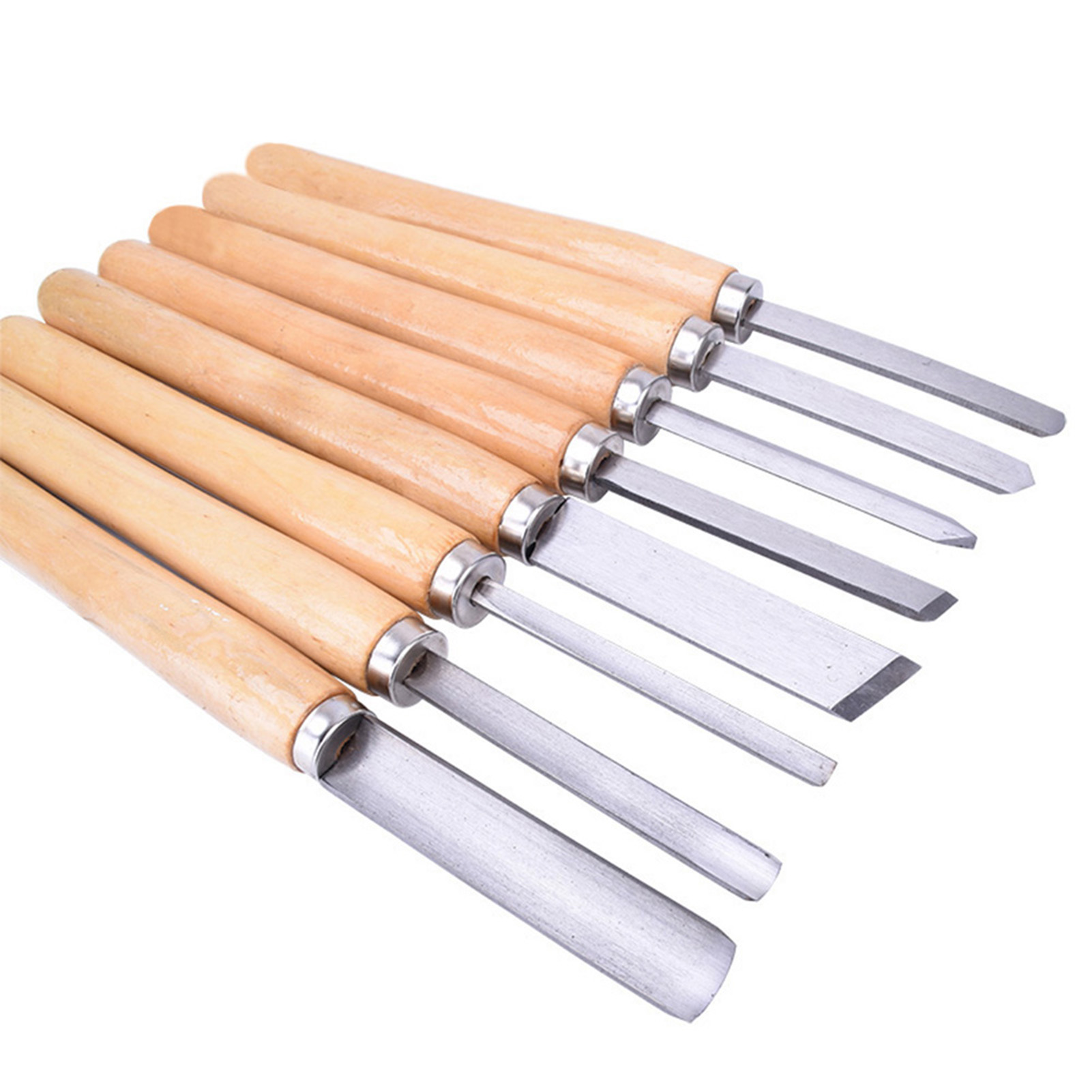 Skew Chisel Wood - Zestaw dłut do tokarki do drewna,
