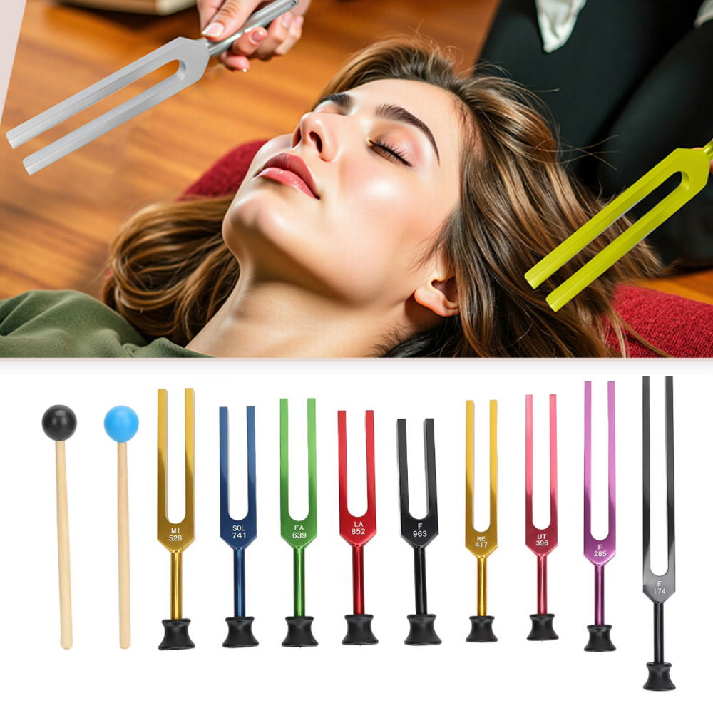 Woodworking Therapy - Zestaw 9 widełek stroikowych bez obciążników,