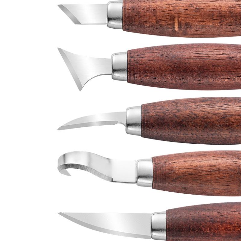 Zestaw 5 dłut do rzeźbienia w  – Wood Chisel Set recenzja i cena