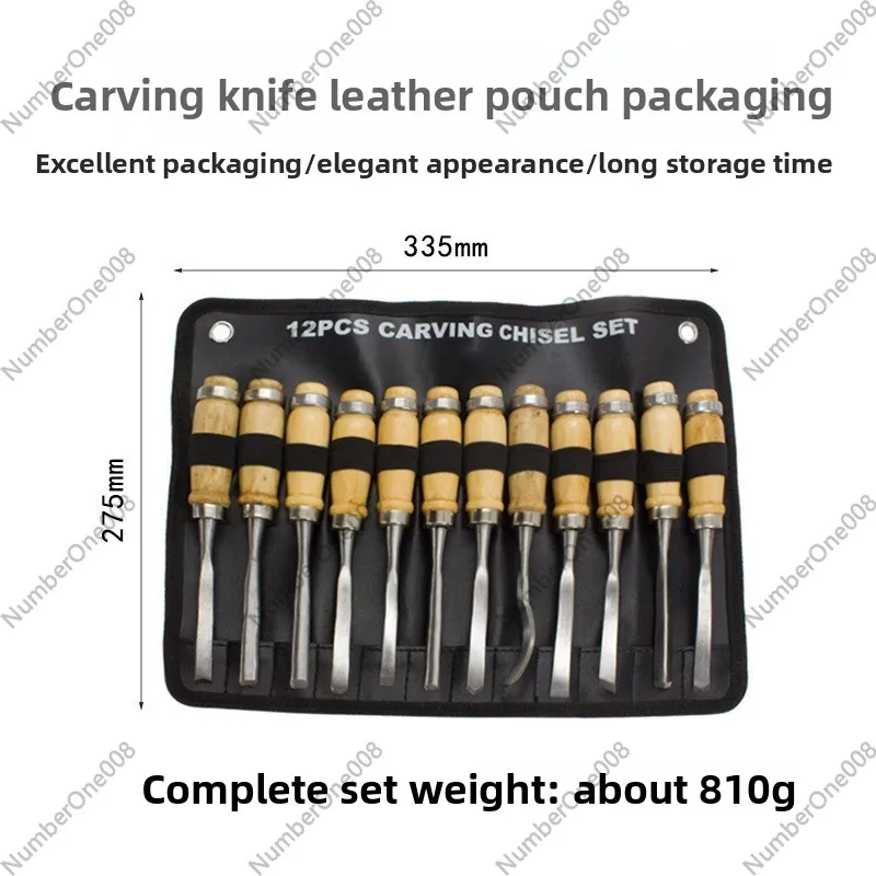 Zestaw 12 szt. profesjonalnych – Wood Chisel Set recenzja i cena
