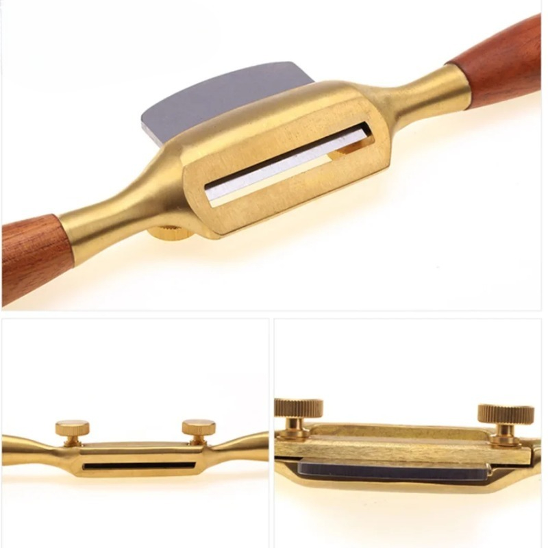 Brązowy płaski nóż do drewna - – Spokeshave Flat recenzja i cena