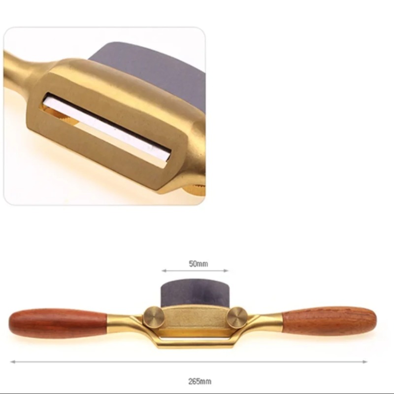 Brązowy płaski nóż do drewna - – Spokeshave Flat recenzja i cena