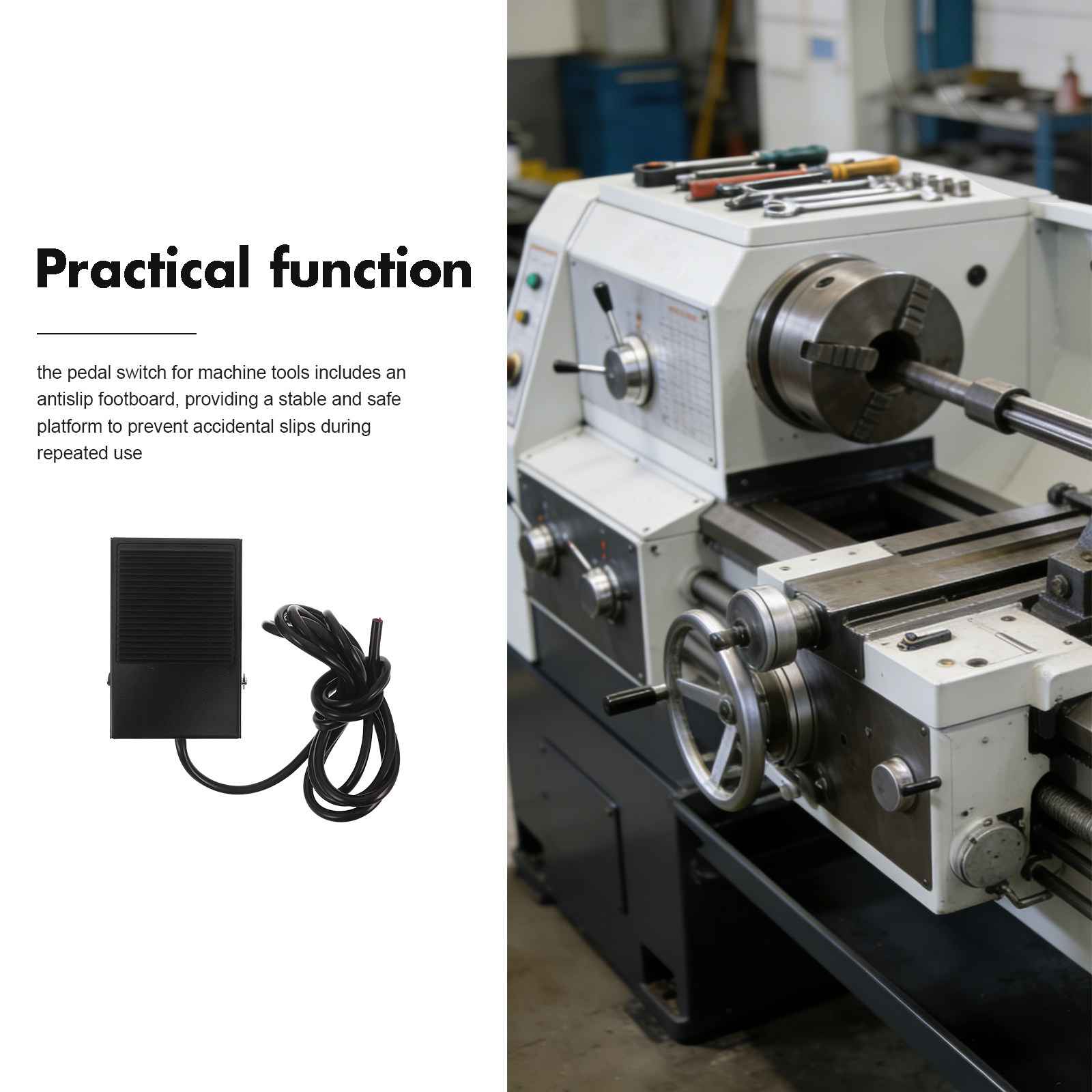 Przełącznik nożny chwilowy do  – Woodworking Machines recenzja i cena