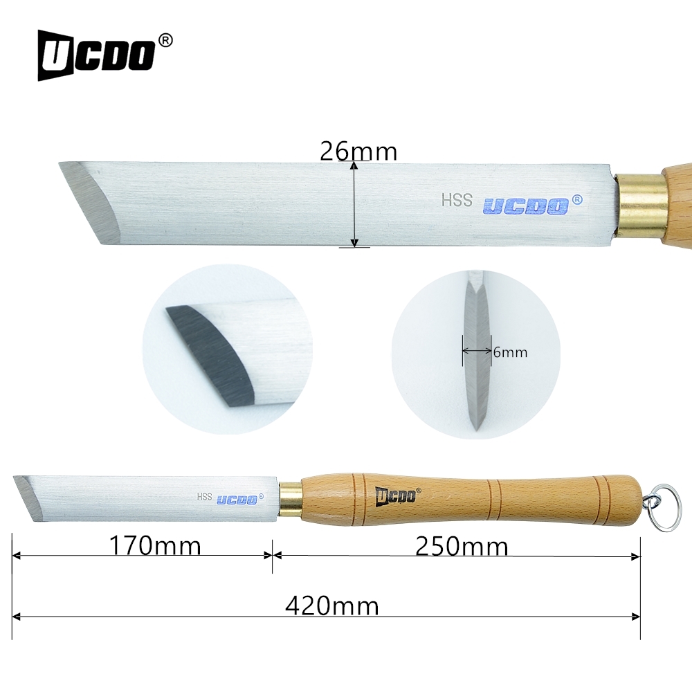 UCDO HSS 26mm tokarka do drewn – Skew Chisel Wood recenzja i cena