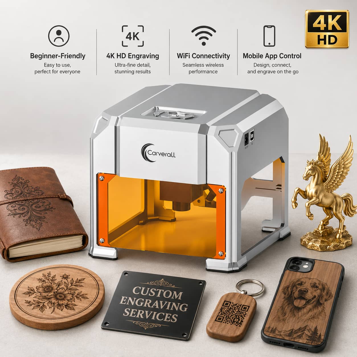 Laserowa grawerka Carverall, K – Woodworking Veneer Cutter recenzja i cena