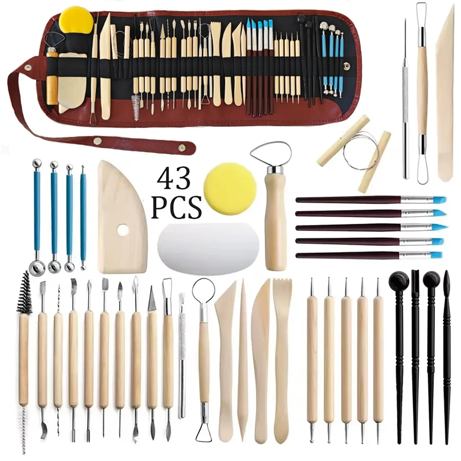 Zestaw narzędzi ceramicznych 8 – Wood Chisel Set recenzja i cena