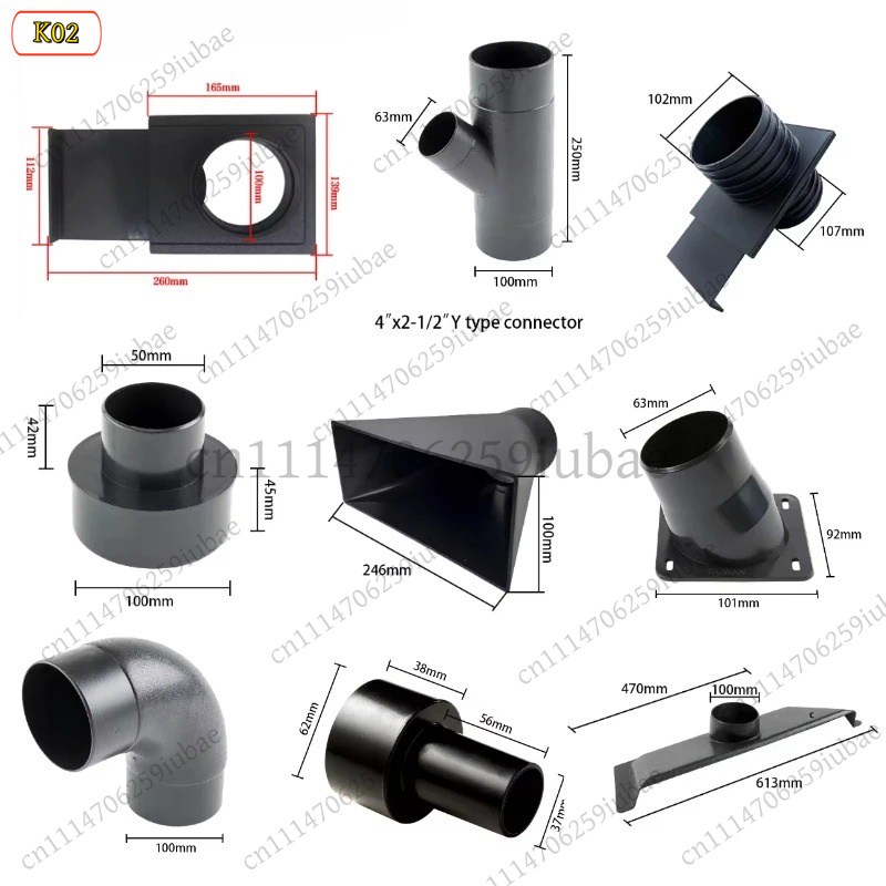 Zestaw złączek do odsysania py – Woodworking Dust Collection recenzja i cena