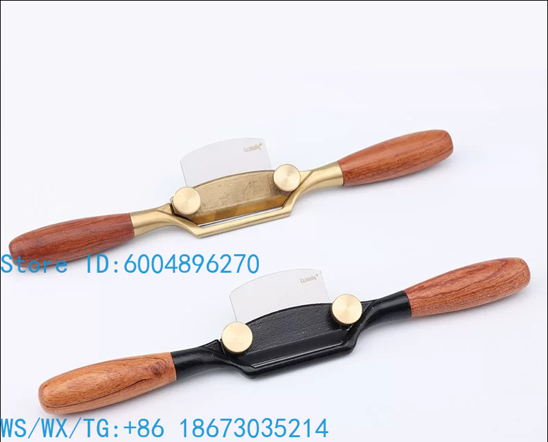 Strug ręczny do drewna z miedz – Spokeshave Flat recenzja i cena