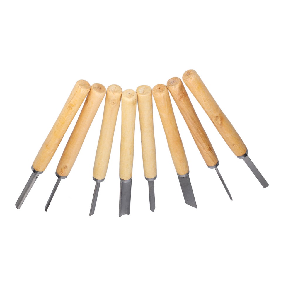8 SZT. Dłuta do obróbki drewna – Skew Chisel Wood recenzja i cena