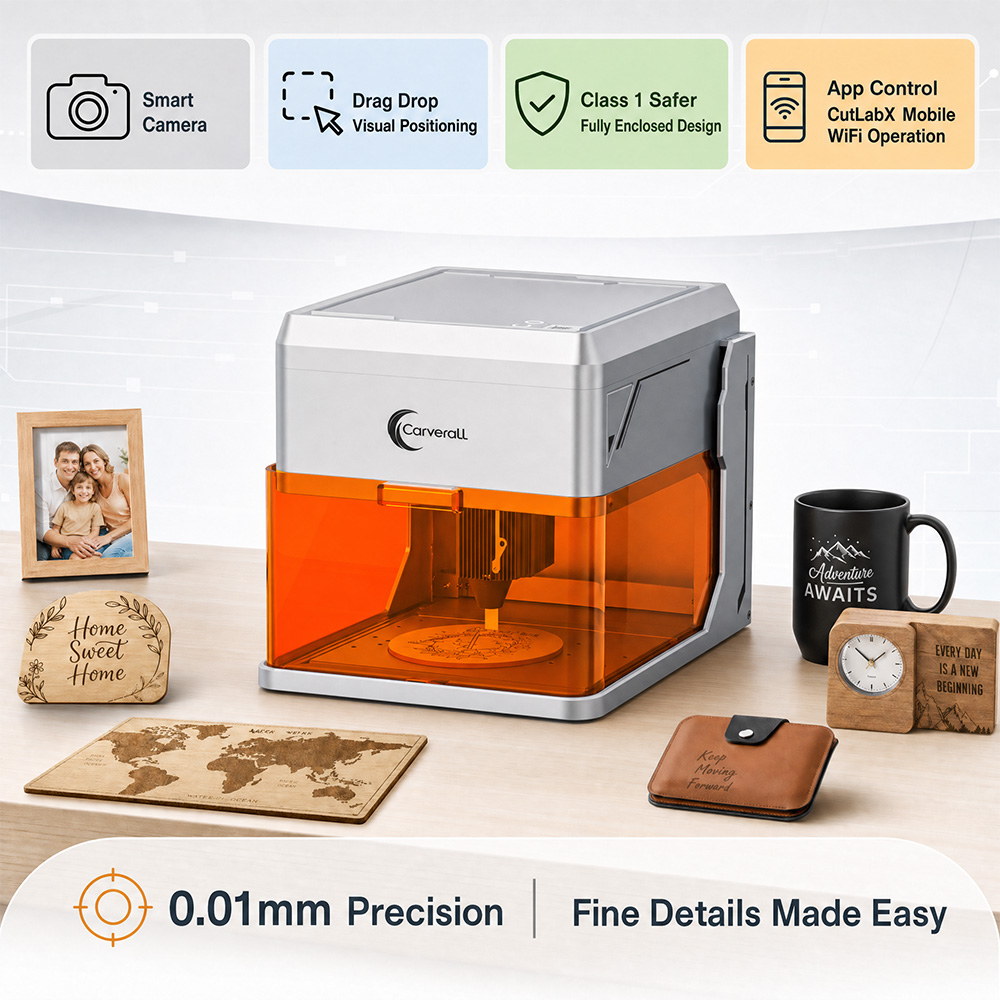 Carverall A1PRO 10W Laserowy G – Woodworking Veneer Cutter recenzja i cena