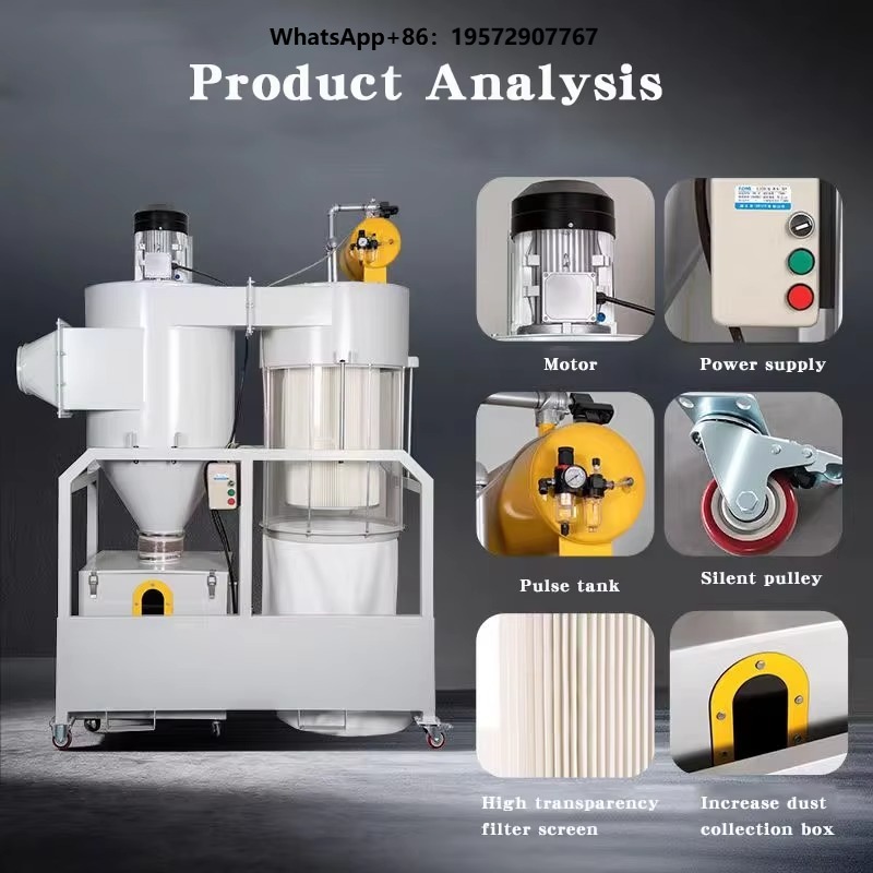 Nowy przenośny cyklonowy odkur – Woodworking Dust Collection recenzja i cena