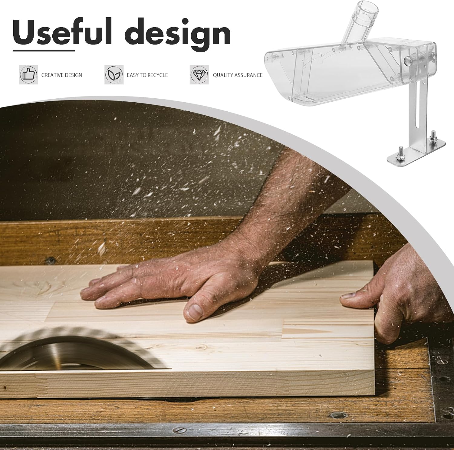 Przezroczysta osłona przeciwpy – Woodworking Dust Collection recenzja i cena