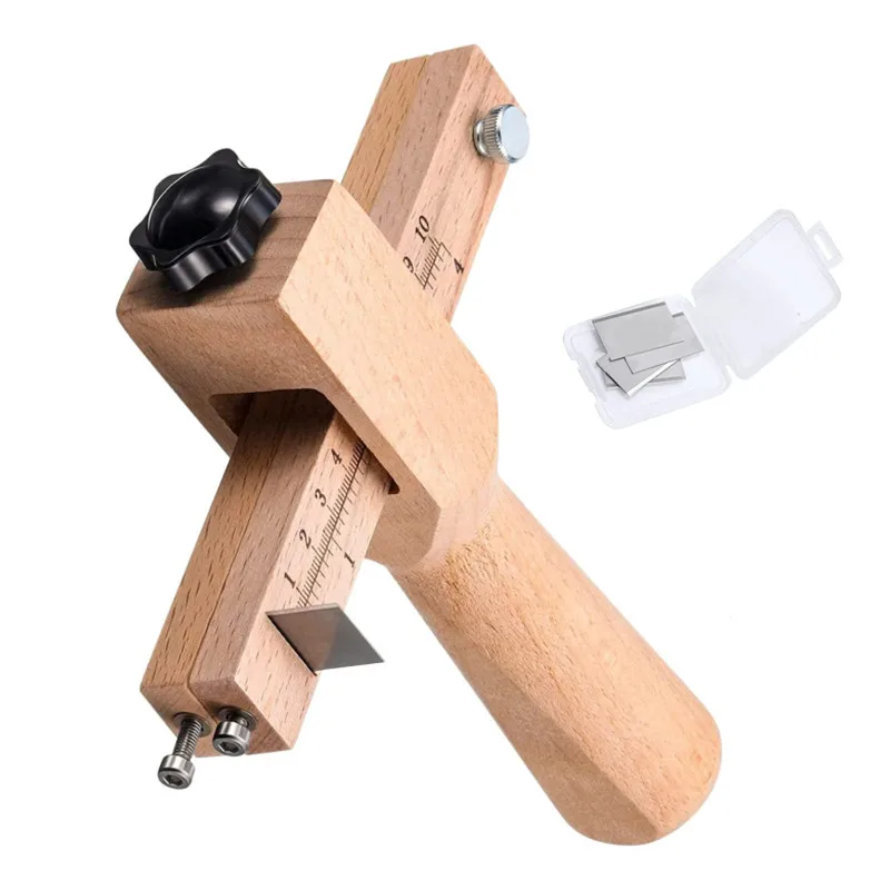 Nowy regulowany nóż do pasków  – Woodworking Veneer Cutter recenzja i cena